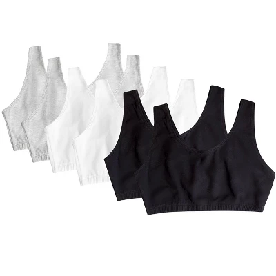 Fruit Of The Loom Tank Style Cotton Sports Bra 5 Fruit Of The Loom Tank Style Cotton Sports Bra - Image 3