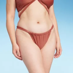 Women's High Leg Extra Cheeky Bikini Bottom - Shade & Shore™ Brown Shine 9 Women's High Leg Extra Cheeky Bikini Bottom - Shade & Shore™ Brown Shine -Women Store GUEST ed574d1c ba0a 48fa bbde 766e01afab75