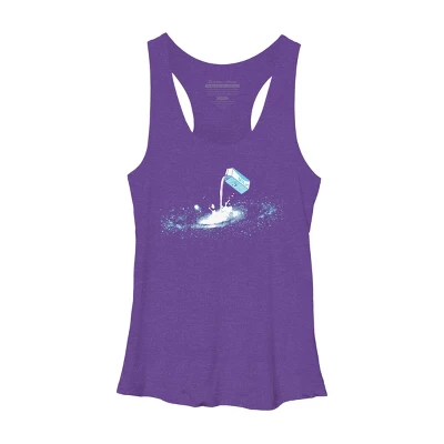 Women's Design By Humans The Milky Way By Radiomode Racerback Tank Top 7 Women's Design By Humans The Milky Way By Radiomode Racerback Tank Top - Image 5