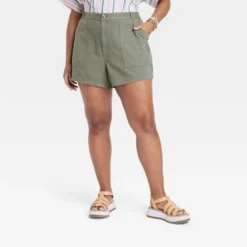 Women's High-Rise Utility Shorts - Universal Thread™ -Women Store GUEST eded8ffe b15a 4875 8fce f60e34ef65c8