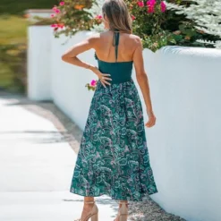 Women's Paisley Print Halter Ruched Maxi Dress - Cupshe 10 Women's Paisley Print Halter Ruched Maxi Dress - Cupshe -Women Store GUEST ee76f7d1 1979 4cbb 90c4 3f020987c1af