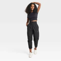 Women's High-Rise Cargo Joggers - JoyLab™ -Women Store GUEST ee8b20ac 2ec6 4696 b745 7e069160c4d0