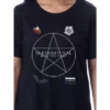 Supernatural Womens' Join The Hunt Pentagram Nightgown Sleep Pajama Shirt Black -Women Store GUEST f02acb3d b0d4 494a 9c83 a564709765d2