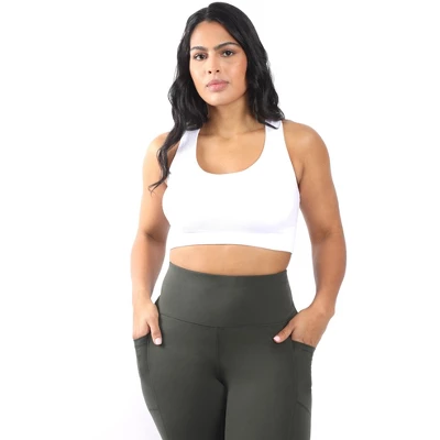 90 Degree By Reflex Womens Plus Seamless Racerback Bra 7 90 Degree By Reflex Womens Plus Seamless Racerback Bra - Image 5