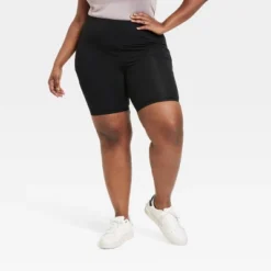 Women's High-Waisted Bike Shorts - Ava & Viv™ Black -Women Store GUEST f0ab1655 2f88 4c08 be7b 35ca8d3ede77