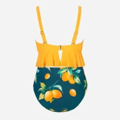 Women's High Waist Ruffled Plus Size Bikini Set - Cupshe -Women Store GUEST f1500afe 85f0 4cc6 8d7d 9b66a6c5624e