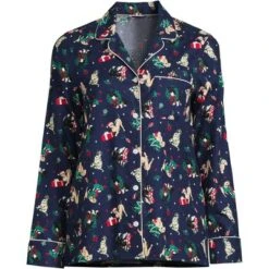 Lands' End Women's Tall Long Sleeve Print Flannel Pajama Top -Women Store GUEST f2f8ac5a 4b24 455a b7cb 7e4839b51b12 1