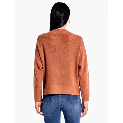 NIC + ZOE Shaker Knit Mock Sweater 6 NIC + ZOE Shaker Knit Mock Sweater - Image 4