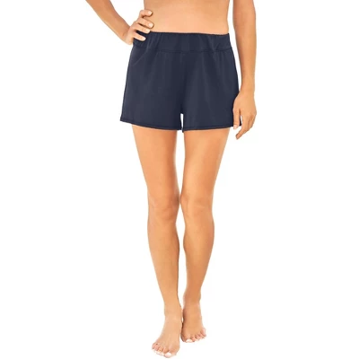 Swim 365 Women’s Plus Size Wide-Band Swim Short 6 Swim 365 Women’s Plus Size Wide-Band Swim Short - Image 4