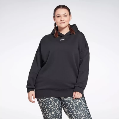 Reebok Studio Recycled Oversize Hoodie (Plus Size) Womens 9 Reebok Studio Recycled Oversize Hoodie (Plus Size) Womens - Image 7