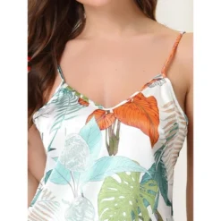 Cheibear Womens Silk Pajamas Set Sleepwear Nightwear Cami Tops With Shorts Loungewear Floral 13 Cheibear Womens Silk Pajamas Set Sleepwear Nightwear Cami Tops With Shorts Loungewear Floral -Women Store GUEST f7801472 ae58 4d22 be79 4dd31a5dbda8