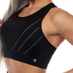 Women's Cut Out Back Mesh Sports Bra - White Mark -Women Store GUEST f809bd52 4dee 4c96 a8eb 34ab97c3dcae