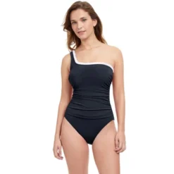 Profile By Gottex French Pleats One Shoulder One Piece -Women Store GUEST f88f1698 1bd9 4f7d a15b 74cd3a878098