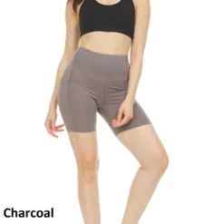 Infinite Basics Women's High Waist Tummy Control Yoga Bike Shorts - Great For Working Out Or For Everyday Use -Women Store GUEST f8aff66f ecaa 4f98 ac58 ac42adcb2510