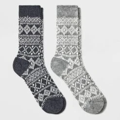Women's 2pk Midweight Wool Blend Sweater Fair Isle Crew Socks - All In Motion™ 4-10 10 Women's 2pk Midweight Wool Blend Sweater Fair Isle Crew Socks - All In Motion™ 4-10 -Women Store GUEST f8c3f529 8dda 4bab a8ec b2c37c7135d3