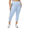 TomboyX Workout Leggings, 3/4 Capri Length High Waisted Active Pants For Women