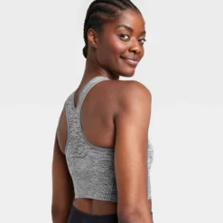 Women's Medium Support Seamless High-Neck Sports Bra - All In Motion™ 14 Women's Medium Support Seamless High-Neck Sports Bra - All In Motion™ -Women Store GUEST fa72d585 5679 4aa7 860b 6bf0e4899a28