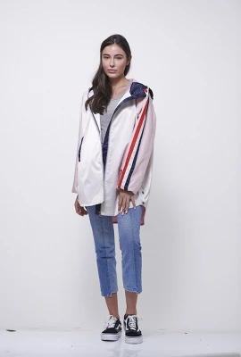 Members Only Women's Long Satin Twill Jacket 6 Members Only Women's Long Satin Twill Jacket - Image 5