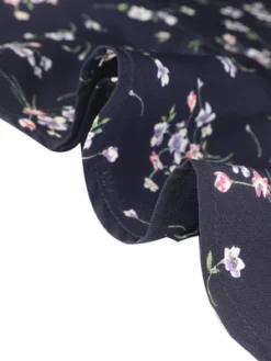 Allegra K Women's Floral Ruffle Elastic High Waist Button Flowy Split Midi Skirt -Women Store GUEST fb94f2d2 5181 4c04 a82c 33036bfcccc3