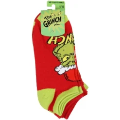 Dr. Seuss The Grinch Santa Christmas Naughty Or Nice Low Cut Ankle Socks 5 Pack Multicoloured 7 Dr. Seuss The Grinch Santa Christmas Naughty Or Nice Low Cut Ankle Socks 5 Pack Multicoloured -Women Store GUEST fc51224d f4c3 4c8e 97f4 2baa409ddbb9