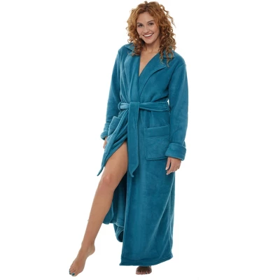 Women's Country Ranch Robe, Durable Warm No Pill Fleece, Anti Pill Winter Bathrobe, House Coat 10 Women's Country Ranch Robe, Durable Warm No Pill Fleece, Anti Pill Winter Bathrobe, House Coat - Image 8