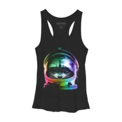 Women's Design By Humans Astronaut Racoon By Clingcling Racerback Tank Top 8 Women's Design By Humans Astronaut Racoon By Clingcling Racerback Tank Top -Women Store GUEST fc9a6147 b5cc 400f ac71 a0fd56408f43