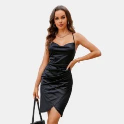 Women's Satin Ruched Mini Slip Dress - Cupshe 9 Women's Satin Ruched Mini Slip Dress - Cupshe -Women Store GUEST fd55e3a0 5f5e 4239 8eef ffb1f90ad041