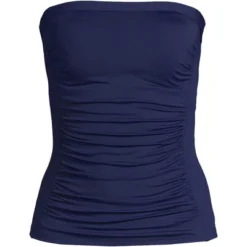 Lands' End Women's Strapless Bandeau Tankini Top Swimsuit With Removable And Adjustable Straps 19 Lands' End Women's Strapless Bandeau Tankini Top Swimsuit With Removable And Adjustable Straps -Women Store GUEST fd857617 813a 426d b23c 19034402b8a1