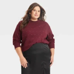 Women's Jeweled Pullover Sweatshirt - A New Day™ -Women Store GUEST fdac4a4c 7a6d 4ab2 bbac 8449c3b4773f