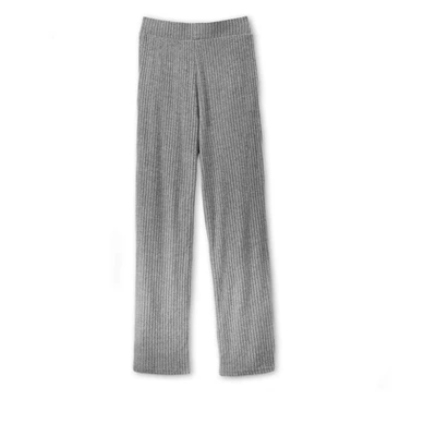 I AM By Studio 51 Clean Wide Leg Pant, Cozy Loose Fit Knit Rib Fabric, Elastic Waistband 3 I AM By Studio 51 Clean Wide Leg Pant, Cozy Loose Fit Knit Rib Fabric, Elastic Waistband