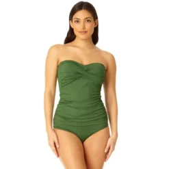 Anne Cole - Women's Twist Front Bandeaukini Swim Top -Women Store GUEST ffc345ca a2f9 44a2 9eaf c2fef59c3ed0
